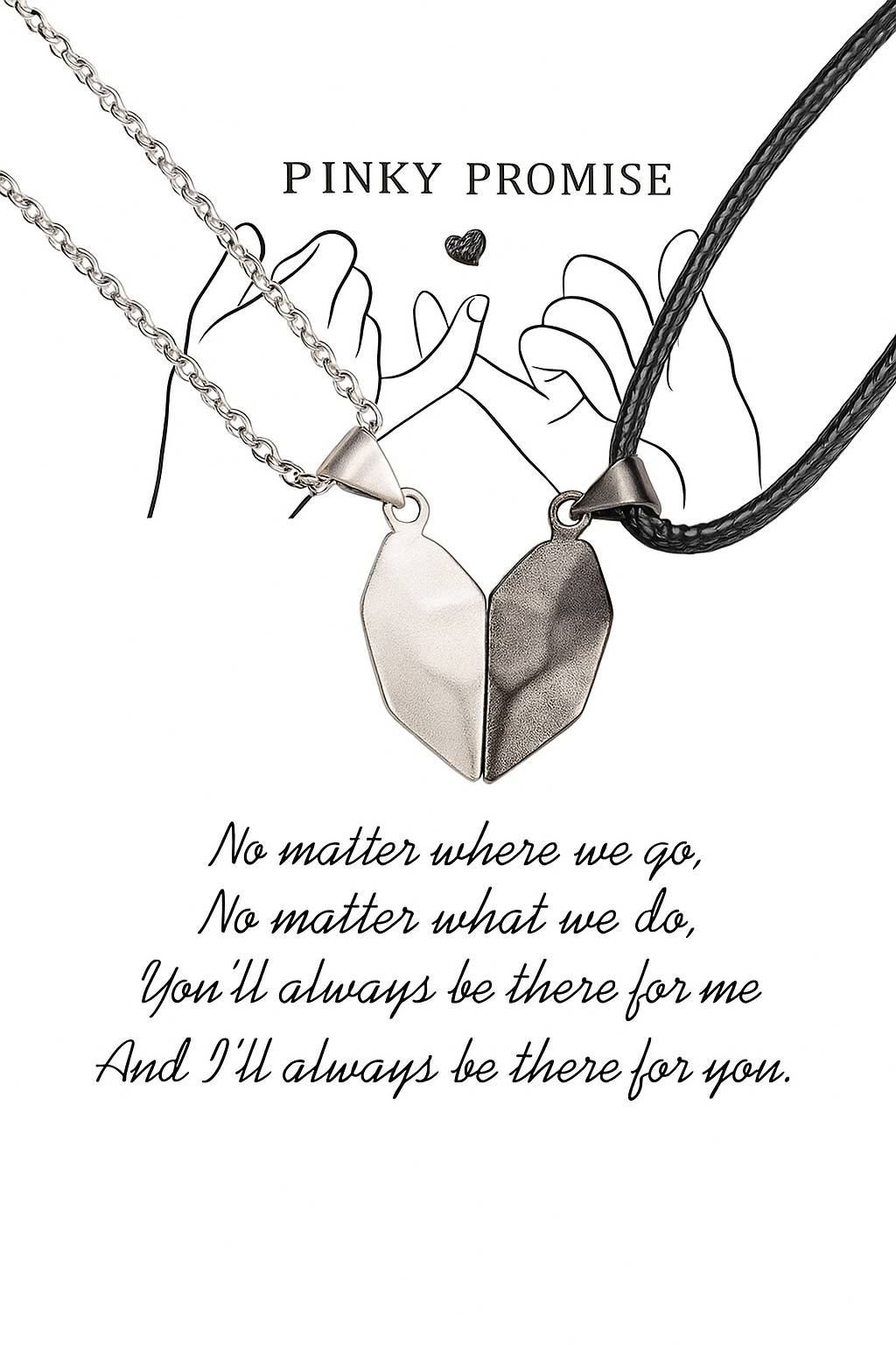 Cadena Corazón para parejas